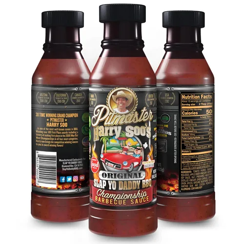 Vista 11 de Slap Yo Daddy Salsa BBQ Carolina Tangy - Salsa BBQ Carolina de Pitmaster Harry Soo - Sabor a base de vinagre picante y dulce para asar y sumergir
