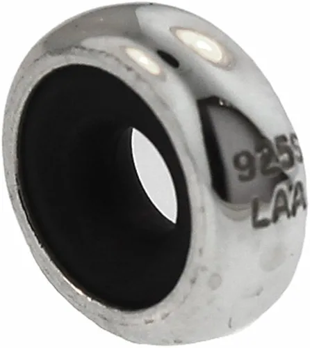 Vista 2 de Auténtico tapón de plata de ley 10401 de Trollbeads, plateado, Plata esterlina, No es una piedra preciosa