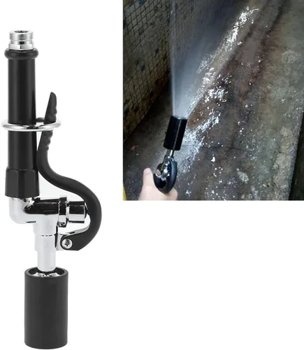 Vista 7 de Grifo para fregadero de cocina, válvula de pulverización de preenjuague de alta presión, boquilla rociadora de alta presión para hoteles