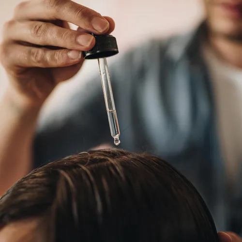 Vista 7 de Tratamiento de aceite capilar para cabello dañado, aceite de crecimiento del cabello, aceite para el cabello con romero, aceite amla y aceites