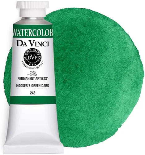 Vista 114 de DA VINCI PAINTS Pintura Acuarela Profesional para Artistas, Azul Cobalto, 15mL