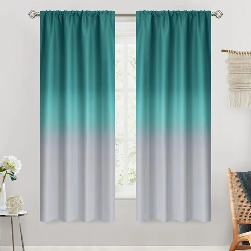 Vista 47 de SimpleHome Cortinas Pequeñas Negras Impermeables con Bolsillo para Barra Suave para Cocina, Cortinas Impermeables con Bolsillo para Barra