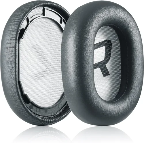 Vista 5 de BackBeat Pro 2 - Almohadillas para oídos, funda de repuesto de piel proteica y espuma viscoelástica para auriculares Plantronics BackBeat Pro 2.0