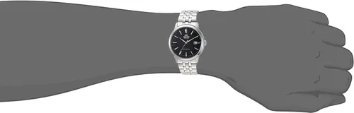 Vista 10 de Orient Reloj de vestir automático japonés de acero inoxidable "Symphony 3