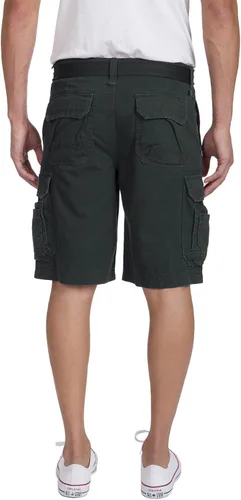 Vista 44 de Unionbay Survivor pantalones cortos de cargo con cinturón para hombre