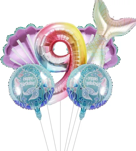 Vista 125 de Globos gigantes de números negros de 40 pulgadas, globos de aluminio de Mylar con helio para cumpleaños, globo número 0 para decoración de fiestas