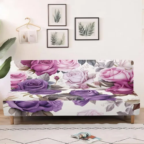 Vista 21 de Fundas para sofá cama con estampado de vaca marrón girasol con bandas elásticas para el hogar, sala de estar, fácil de instalar, antideslizante