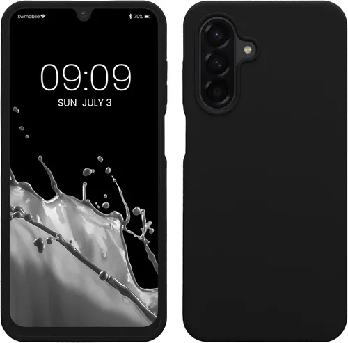 Vista 34 de kwmobile Funda Compatible con Samsung Galaxy A14 5G - Funda de teléfono de TPU y silicona con acabado suave - Verde Lima