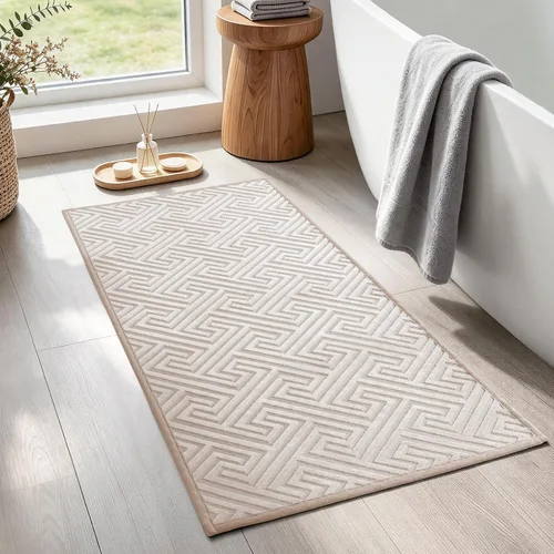 Vista 27 de YIHOUSE Alfombras de baño beige de 17 x 24 pulgadas, de secado rápido, antideslizantes, absorbentes, lavables a máquina, fina alfombra de baño