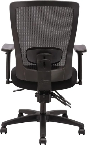 Vista 9 de Alera ALE Envy Series Silla multifunción de malla con respaldo alto, color negro