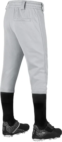 Vista 2 de QBK 2T3T4T5T a jóvenes niños pequeños Pantalones de béisbol Pantalones de béisbol Pantalones de sóftbol para niños pequeños Pantalones de béisbol
