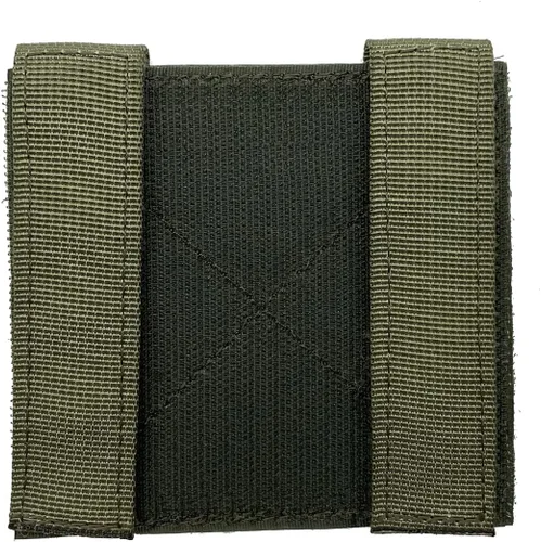 Vista 7 de 2 paneles de parches Molle de gancho y bucle de 4 x 4 pulgadas para tablero de exhibición de insignias e insignias (verde militar)