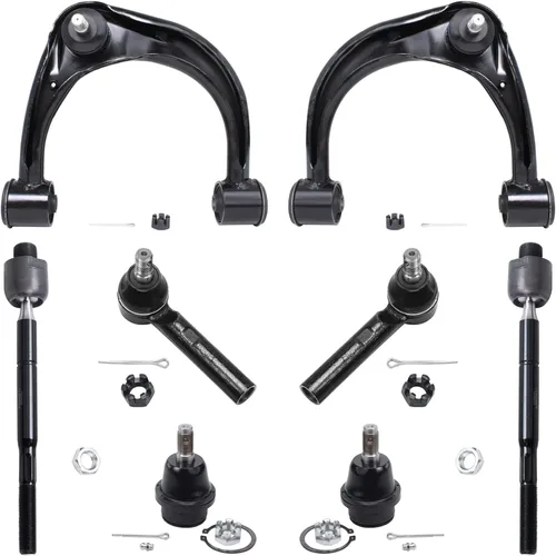 Vista 270 de Detroit Axle - Kit de brazos de control de extremo de 8 piezas para Toyota 2001-2003 Highlander 2002-2003 Camry Lexus ES300, 2 conjuntos de brazos