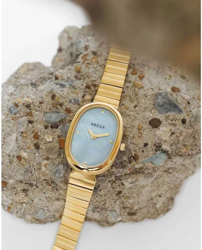 Vista 4 de Breda Reloj de pulsera de acero inoxidable y metal, 0.906in