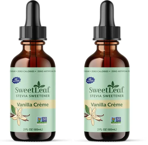 Vista 11 de Edulcorante líquido Sweet Drops de stevia, crema de vainilla, de la marca SweetLeaf
