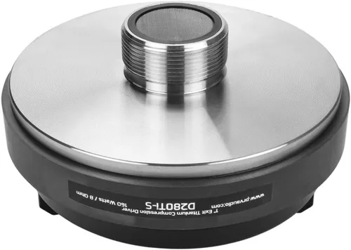 Vista 6 de PRV AUDIO D280Ti-S - Controlador de compresión de audio profesional de 1 pulgada, bocina atornillada de 1 pulgada, 160 vatios (individual)