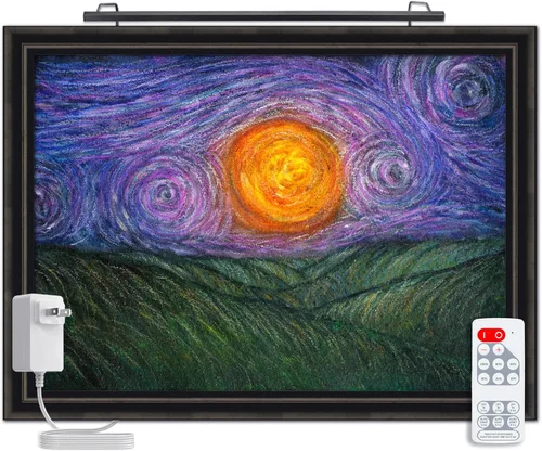Vista 13 de Situ Lighting: Serie Vision con control remoto LED para arte y cuadros - Fabricado en EE. UU. - 2700 K Remote Controlled, Many Sizes & Finishes