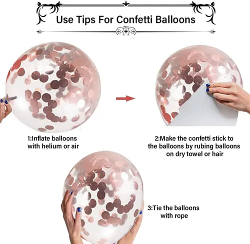 Vista 5 de Juego de fiesta de cumpleaños número 26, con texto en inglés "I am 26 Bitches" (Soy 26 Bitches), globos de confeti de oro rosa para niñas de 26 años