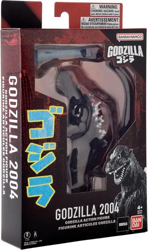 Vista 9 de Bandai Namco - Godzilla - Godzilla 2004, juego de figuras de acción de 6