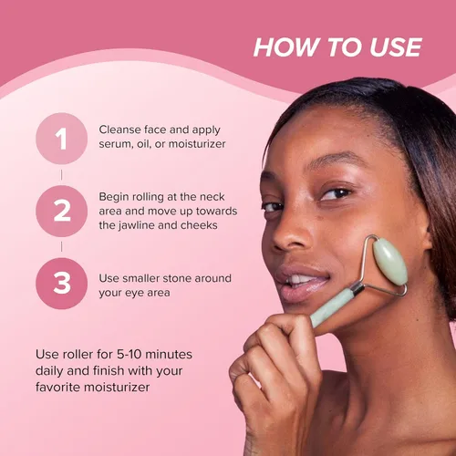 Vista 5 de Skin Gym Face Roller for Enhancing Radiance and Relaxing Tension, Face Massager Skin Care Beauty Tool, Rejuvenate Skin, Sculpt, Lift and Define
