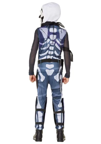 Vista 2 de Disfraz de Skull Trooper de Fortnite para niños Multicolor
