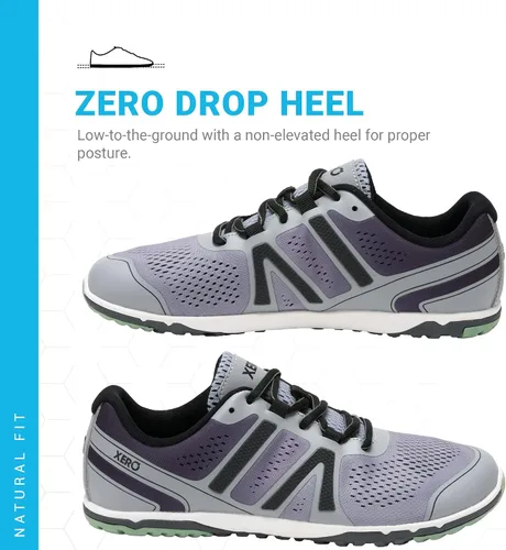 Vista 3 de Xero Shoes Tenis de correr HFS II para hombre, cero caída, ligeros y sensación descalzos