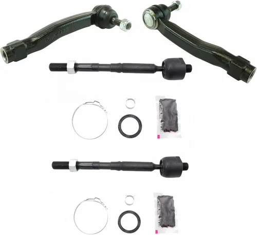 Vista 139 de TRQ Juego de varillas de acoplamiento delanteras interiores y exteriores, 4 piezas, compatible con Kia Soul 2014-2019 15-19 Soul EV
