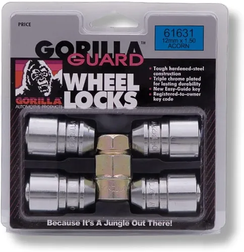 Vista 9 de Gorilla Automotriz GORILLA LOCK ACORN 1/2 CHR CLAM - 71481N