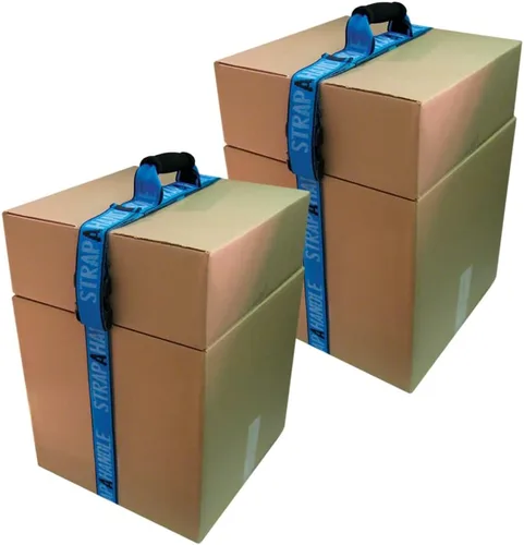Vista 15 de Correa de transporte de 6 pies con asa Cinturón ajustable Resistente, fácil, seguro, levantamiento, movimiento, correa de transporte para cajas