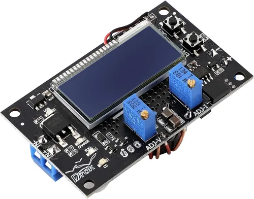 Vista 6 de DROK Regulador de voltaje Buck Boost, DROK DC 6-30V a DC 0.5-30V Convertidor de voltaje ajustable de 5V 12V 24V, módulo transformador de 4A 60W