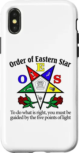Vista 5 de OES to Do What is Right The Eastern Star Parents' Christmas Case para iPhone 17