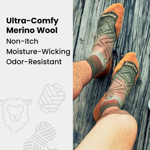Vista 3 de Smartwool Men's Bike Zero Cushion Crew Socks