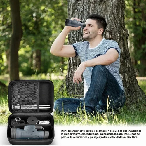 Vista 6 de Comecase Funda para telescopio monocular Gosky 12x55 con almacenamiento de También para Eullsi, para PhysioPhyx, para Pankoo y para Titan; Divisor