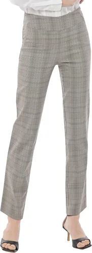 Vista 2 de May You Be Pantalones casuales de negocios súper elásticos de ajuste recto y cómodos para mujer