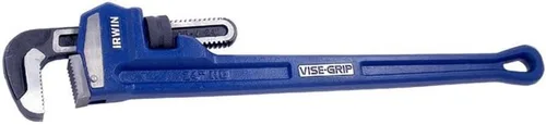 Vista 8 de IRWIN Tools VISE-GRIP - Llave de tubo, hierro fundido, mandíbula de 1 pulgada, longitud de 8 pulgadas (274105), azul