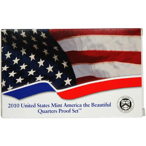 Vista 3 de 2010 S US Mint Quarters Proof Set OGP