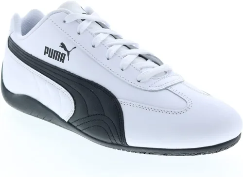 Vista 4 de PUMA Mens Speedcat Shield Lace Up Sneakers Casual Shoes Casual - White