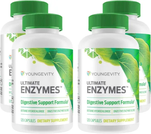 Vista 9 de Youngevity Ultimate Enzymes Multi-Enzyme Digestive Support, 120 Cápsulas