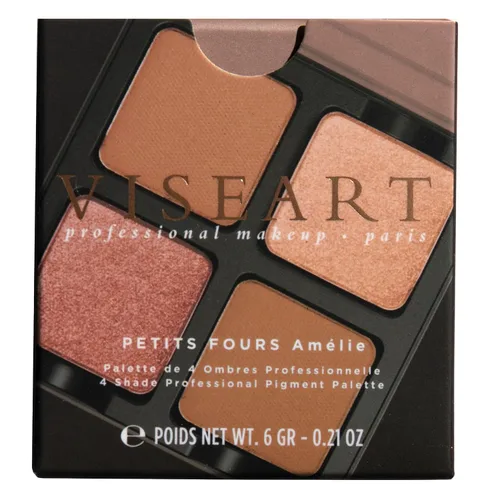 Vista 6 de Viseart Paleta de sombras de ojos Paris Petits Fours Pro Luxe (Amelie)