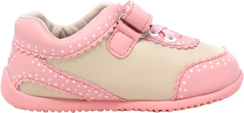 Vista 2 de Momo Baby Girls First Walker - Zapatillas de deporte de piel para bebé