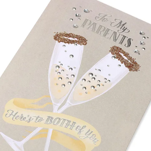 Vista 5 de Tarjeta de aniversario de American Greetings para padres (El amor vale la pena conservar)