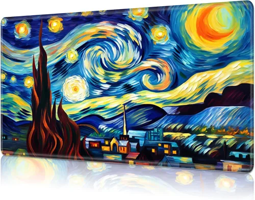 Vista 14 de Tapete de juego para MTG Card Playmat con zona, tapete de juego para MTG TCG de 24 x 14 pulgadas, tapete de juego antideslizante para tablero