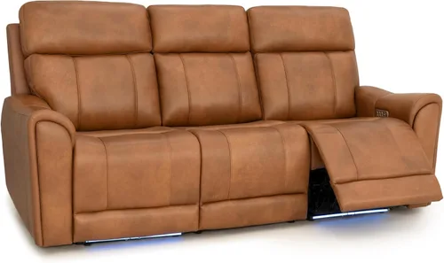 Vista 14 de Seatcraft Trivanta Home Theater Seating Black Sofa and Loveseat
