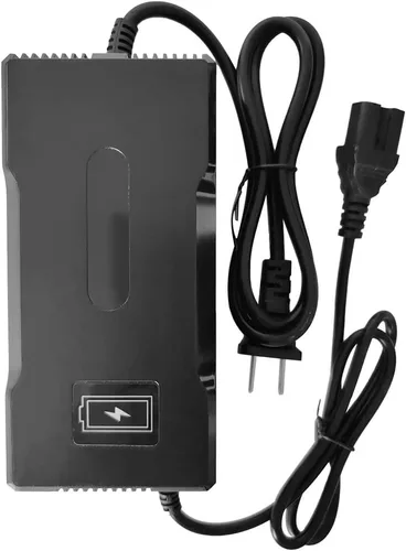 Vista 3 de Cargador de Batería de 84V 3A para Paquete de Batería de Litio Li-ion de 20S 72V con Enchufe de 3 Agujeros