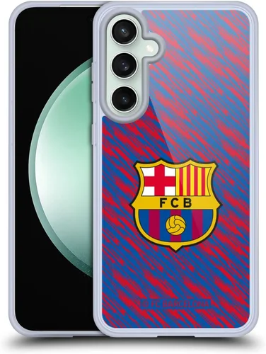 Vista 72 de Head Case Designs Funda de gel con licencia oficial del FC Barcelona Barca Crest Patterns [protección de grado militar] compatible con Google Pixel 3