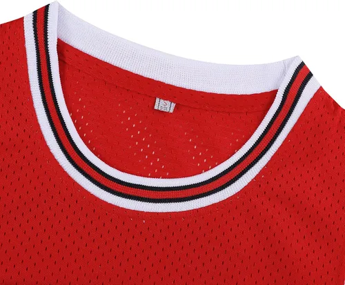 Vista 2 de RFSHOP Jersey de baloncesto junior #23 Retro 90S Movie Basketball Fan sudadera, street hip hop sin mangas traje de baloncesto