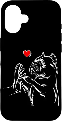 Vista 32 de American Bully Love Cute Pitbull Dog Mom Funny Girls Case for iPhone 17