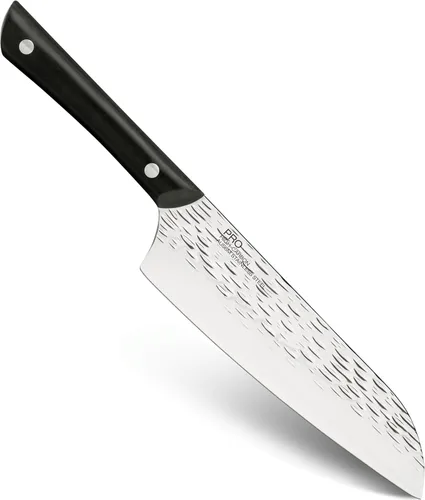 Vista 7 de Cuchillo de filete flexible Kai PRO de 6 pulgadas, cuchillo de filete afilado a mano, hoja de acero inoxidable alemán DIN1.4116, mango POM de espiga