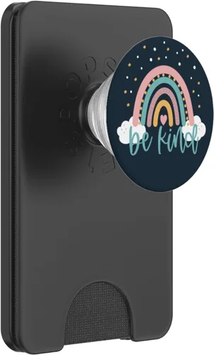 Vista 7 de Be Kind - Lindo arco iris positivo citas inspirador diciendo PopSockets intercambiable PopGrip