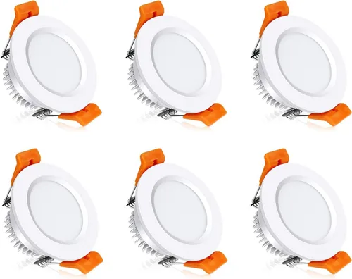 Vista 9 de inShareplus Iluminación empotrable LED de 2 pulgadas, luz regulable de 3 W (equivalente a 35 W), luz blanca diurna de 5000 K, CRI80, lámparas